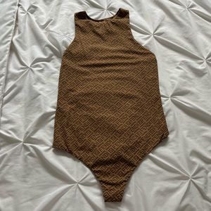 Fendi x SKIMS High Neck Bodysuit